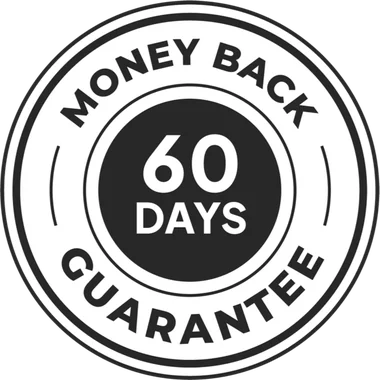 MemoHoney 60-day money-back guarantee badge